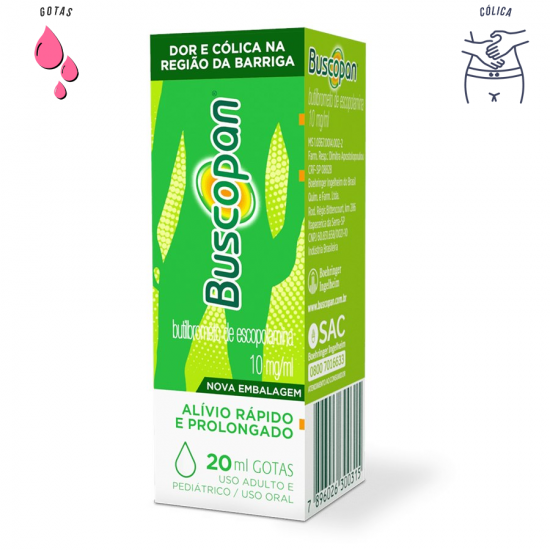 Buscopan gotas com 20 ml